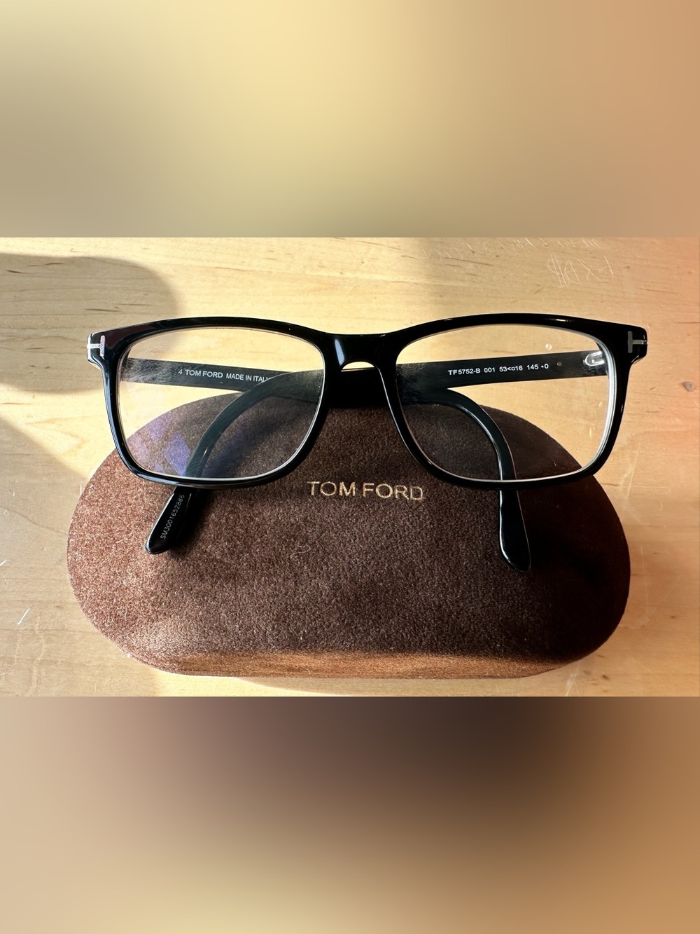 Tom Ford FT5752-B FRAME ONLY